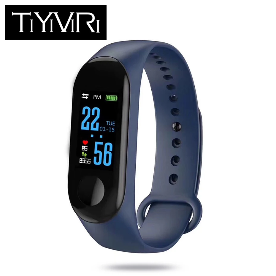 

M3 Smart Band Fitness Bracelet Watch Blood Pressure Heart Rate Monitor Fitness Tracker Smartwatch For Android IOS Pk Mi Band 3