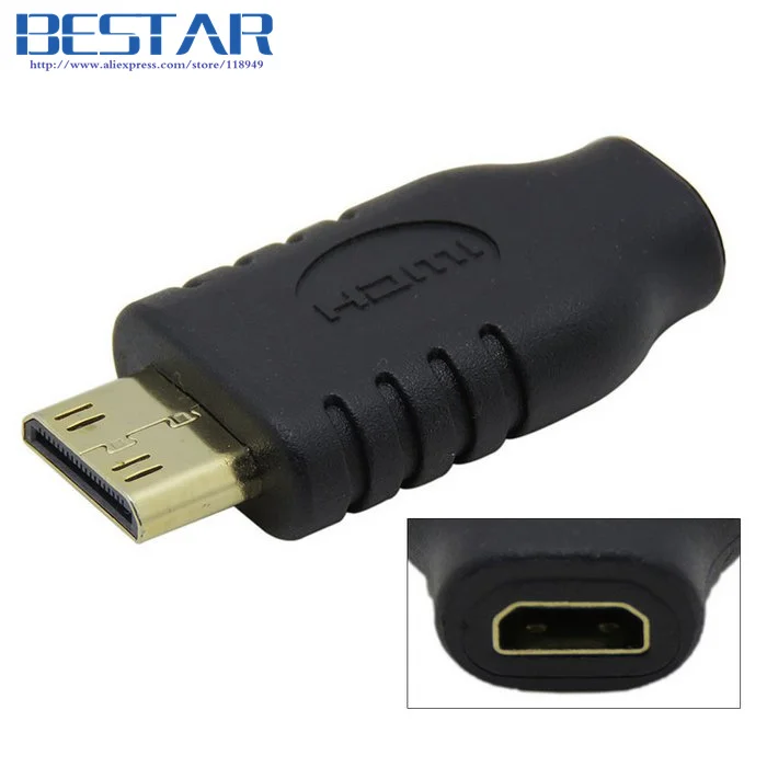 Тип D Micro HDMI разъем для Женский Тип-C Mini HDMI 1.4 Мужской конвертер адаптер