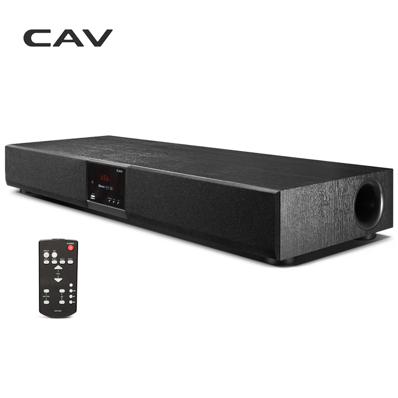 CAV TM920 All-in-one Digital Amplifiers 2.1 Sound Bar Speaker Subwoofer Home Theater Surround Sound System Wireless Bluetooth