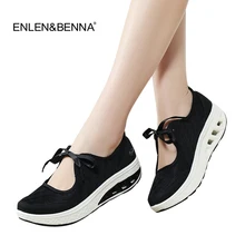 Модная женская повседневная обувь; легкие туфли на плоской платформе; женская обувь для фитнеса; zapatos mujer; большие размеры 42