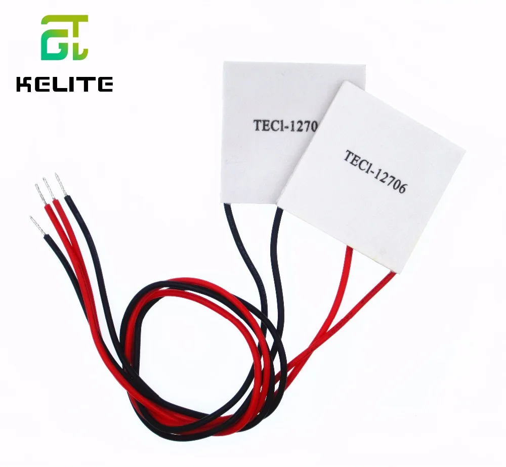 

10PCS/LOT TEC1-12706 12706 TEC Thermoelectric Cooler Peltier 12V New of semiconductor refrigeration TEC1-12706