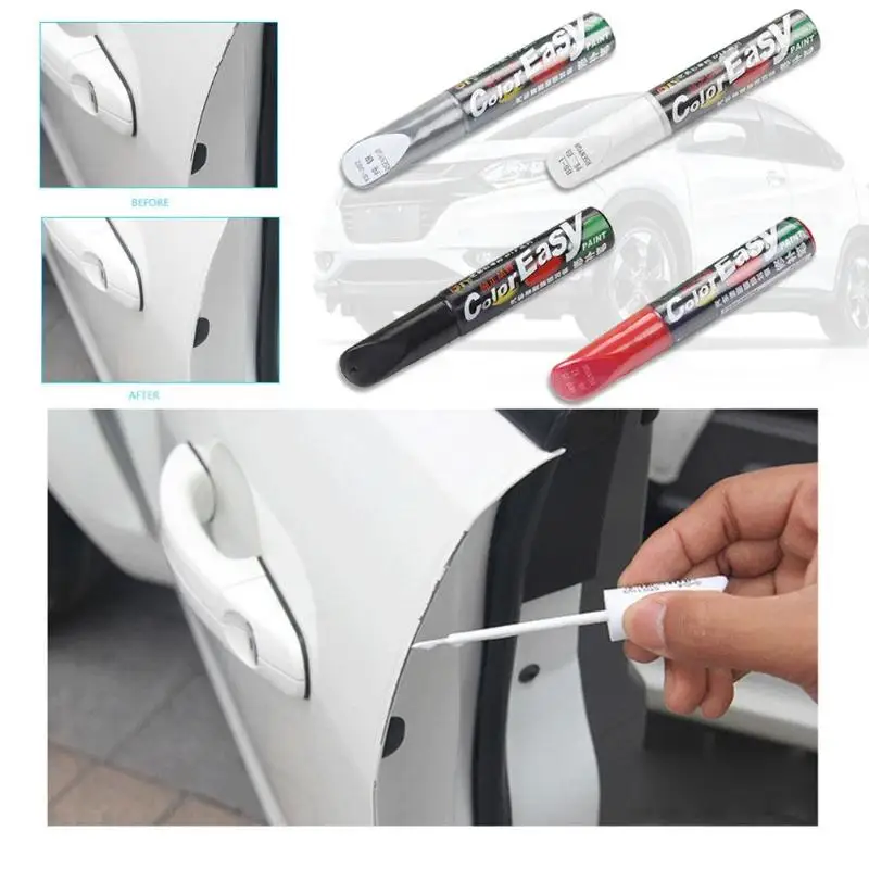 4 цвета автомобильная ручка для ремонта царапин Fix it Pro Уход за краской авто-Стайлинг средство для удаления царапин авто краска ручка инструменты для ухода за машиной