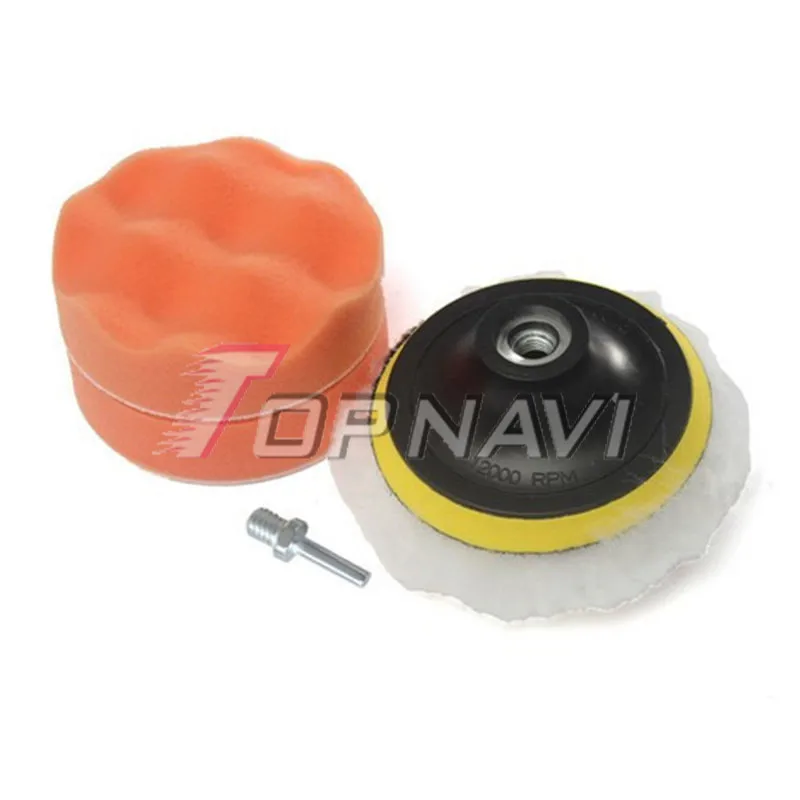 Drill Adapter Polishing Buffer Pad Set Kit  For Car polish Tool 1
