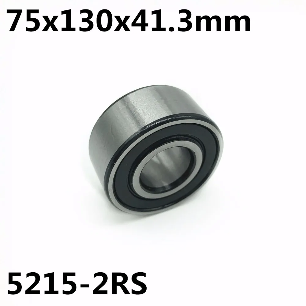 5215-2RS 75x130x41 3 мм Двухрядные Радиально-упорные контактные подшипники 5215 |
