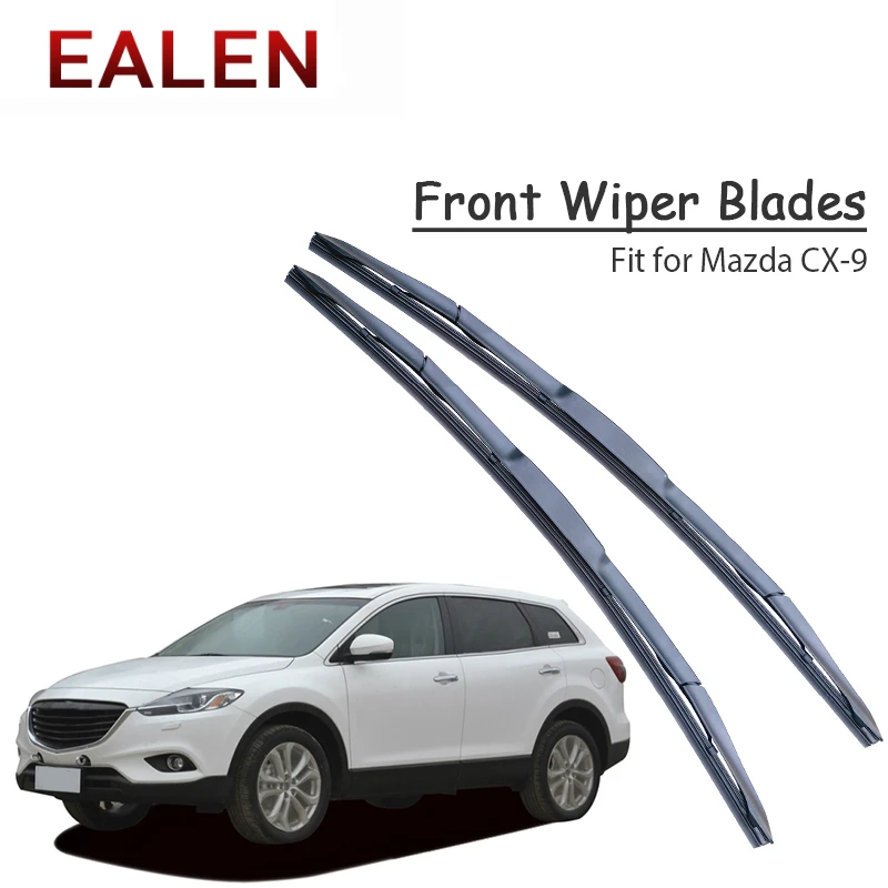 EALEN для Mazda CX-9-2006 лобовое стекло стеклоочиститель, аксессуары 1 комплект резиновый автомобильный комплект режущих насадок