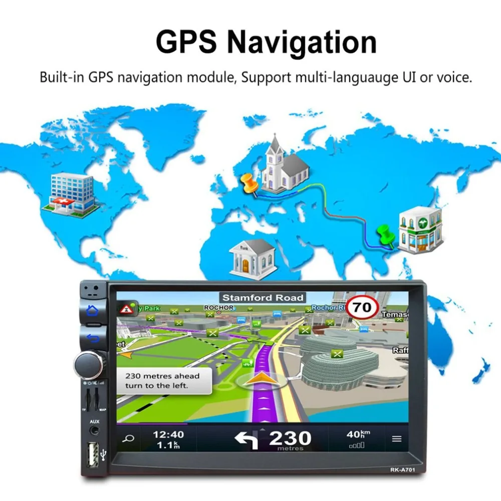 Perfect 2019 New Hot Sale Wireless Car Player 7.1 Inch Car MP5 Player Player Car Audio Fits for Android System Free Shipping 7
