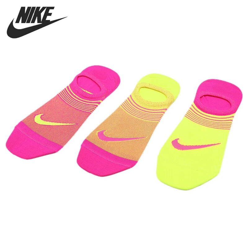 

Original New Arrival NIKE W NK PERF LTWT FOOT 3PR Unisex Sports Socks ( 3 Pairs )