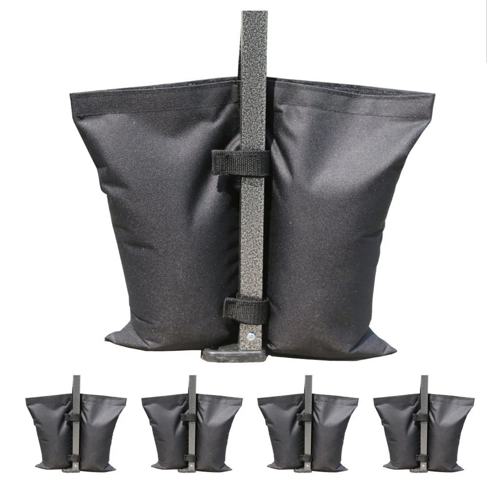 Água de Fixação Acampamento ao ar Pçs à Prova Dwaterproof Oxford Toldo Tenda Suporte Livre Guarda-chuva Pés Instantâneos Sun Abrigo Ponderada Bolsa Areia Titular 4 3 ar livre guarda-chuva pés instantâneos sun abrigo ponderada saco areia titular
