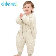 dile washing cotton baby sleeping bags sleeve moved thicken cent leg sleeping bags