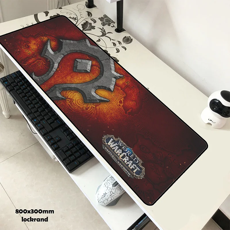 Battle of Azeroth mouse pad gel 80x30cm pad to mouse High quality computer mousepad gaming mousepad gamer laptop big mouse mats