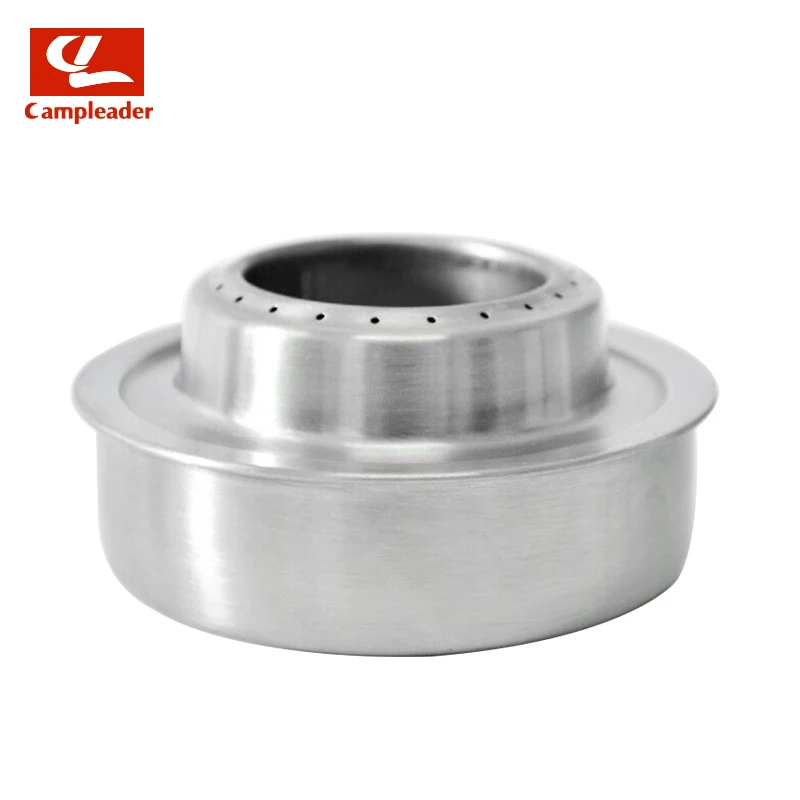 

Outdoor Picnic Stove Liquid Solid Alcohol Stainless Steel Portable Camping Small Round Alcohol Stove CL196