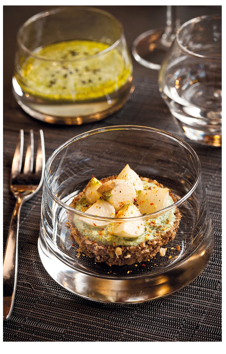 Креативный десерт многослойная тарелка стеклянная тарелка для салата Западный Ресторан Кофейня десертный набор посуды