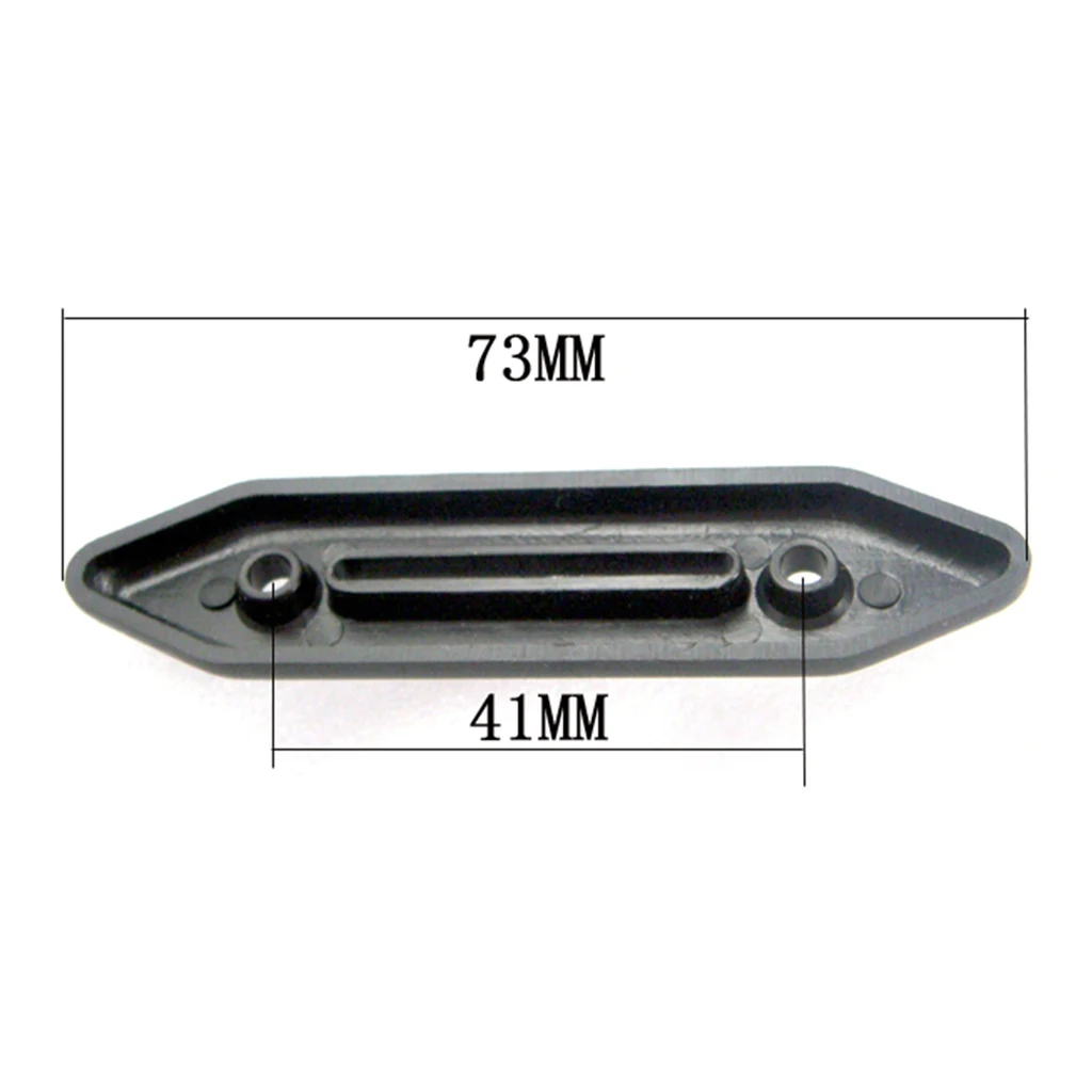 Black 5 Plastic Way Selector Electric Guitar Lever Switches Plates, Guitar Toggle Lever Switches Cover Washer Plate ACCS