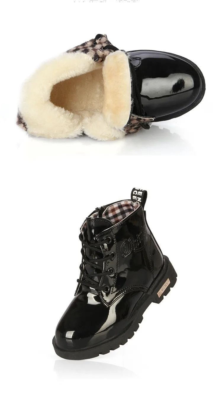 Новое поступление года; Детские Ботинки martin; детские зимние ботинки из искусственной кожи; модная детская обувь для мальчиков и девочек; детские зимние кроссовки