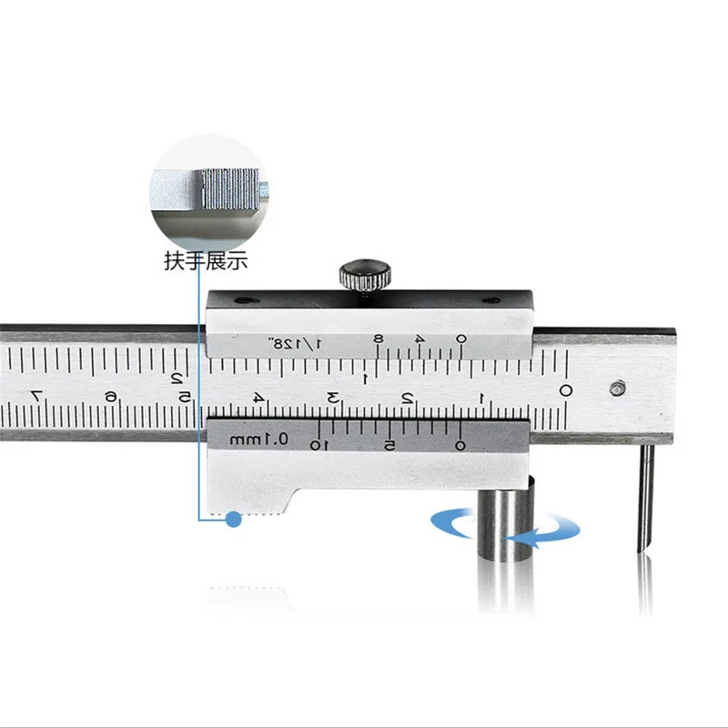 0-200 мм маркировочный штангенциркуль, карбидный разметчик, параллельная маркировочная линейка, маркировочный измерительный инструмент, TP-079