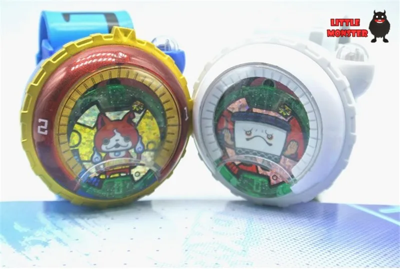 Новинка аниме Yokai Watch DX Йо-Кай детские наручные часы игрушка с 3 медалями Косплей