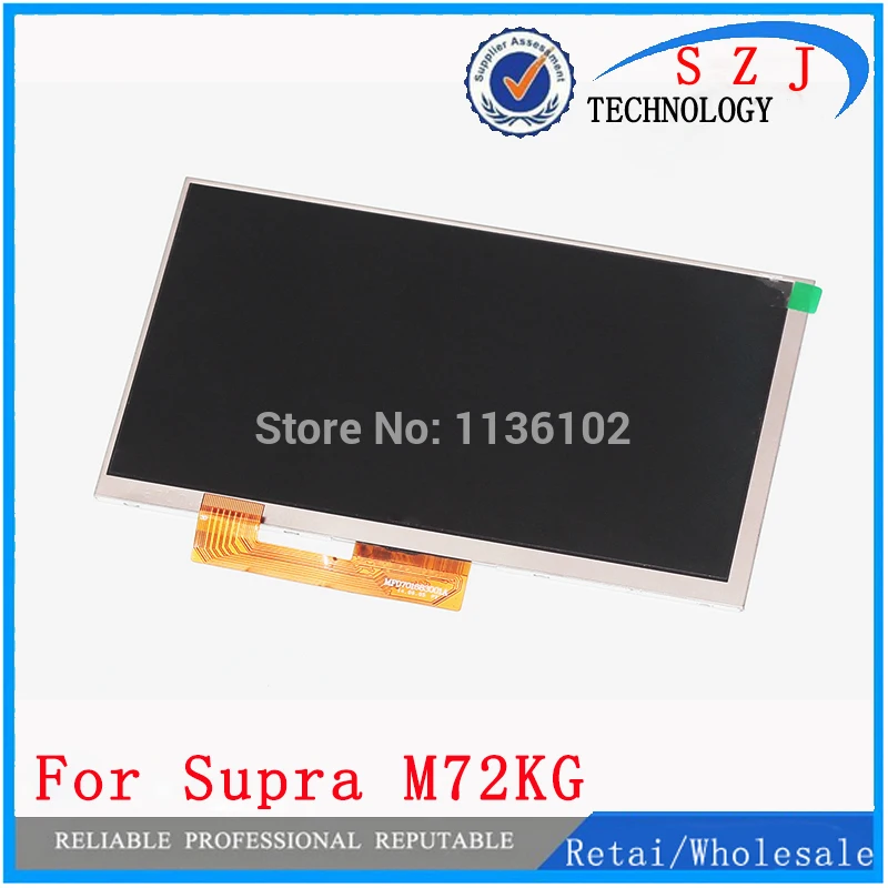 Оригинальный 7-дюймовый ЖК-экран для планшета Supra m72kg 30pin 1024*600 замена бесплатная