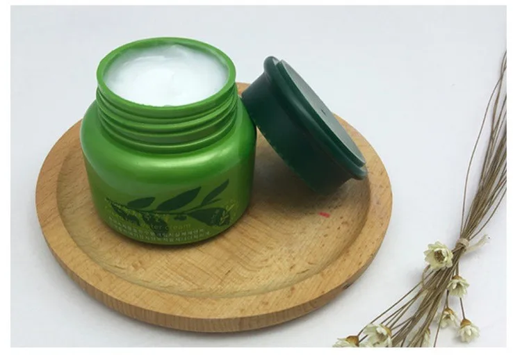 Зеленый чай крем для лица увлажняющее средство против морщин Антивозрастная питательная коллагеновая сыворотка дневной крем уход за кожей