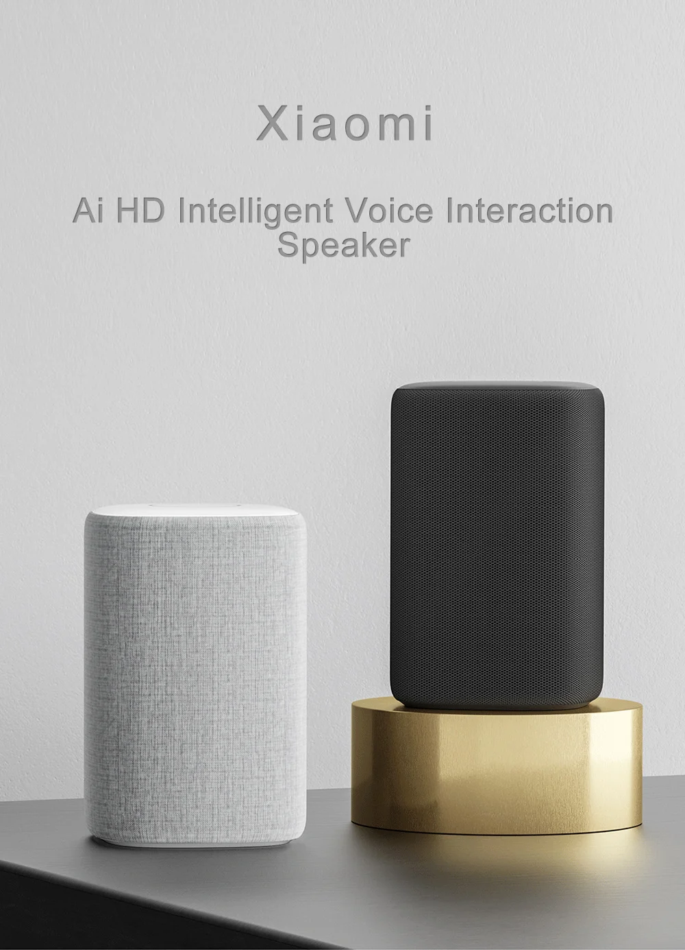 Xiao mi Xiaoai Bluetooth динамик HD Смарт Голосовое управление mi jia mi Ai динамик умный дом Xiaoai приложение для Android Iphone