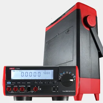 

UT804 Desktop Digital Multimeter 1000V 10A 39999 High-Precision Multimeter Resistance Capacitance Frequency Temperature Tester