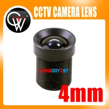 5PCS/LOT Board 4mm lens M12 Security Lens 78 Degree MTV Lens For CCTV Camera Free Shipping