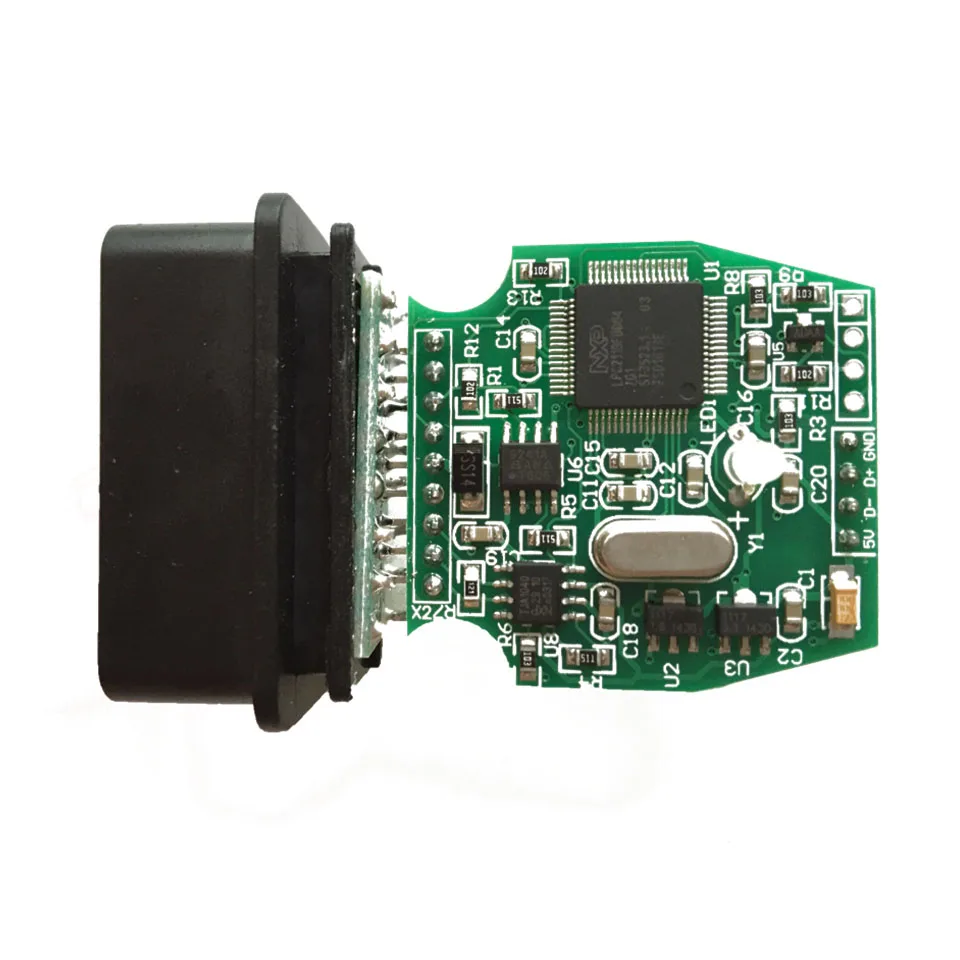 Мини VCI для TOYOTA V13.00.022 один кабель Поддержка Toyota TIS работа пропускового кода FT232RL