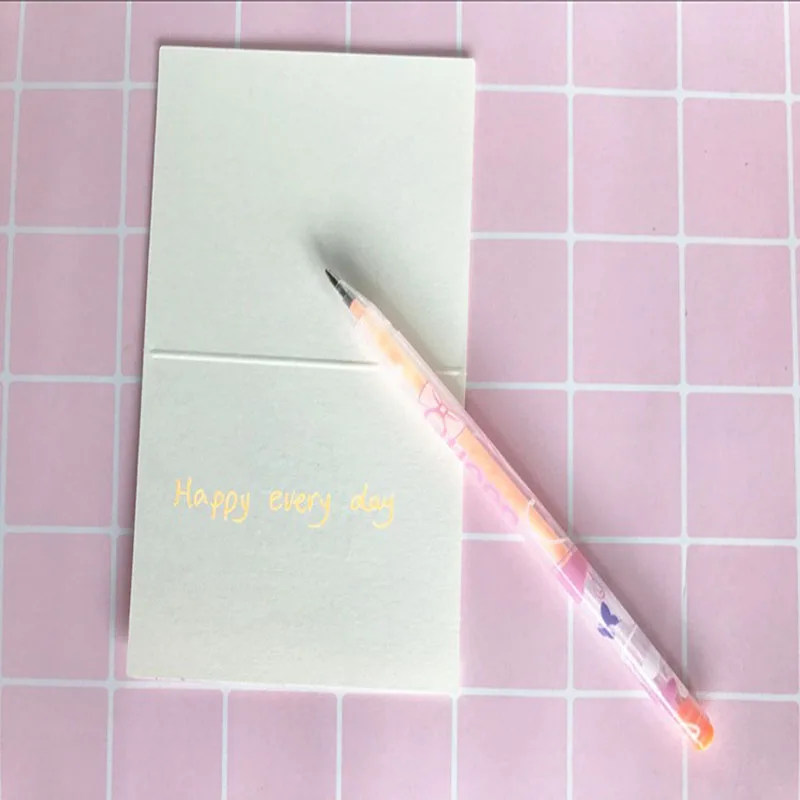 2 шт. Золотая открытка с надписью blession Notep Love|Бумага для писем| |