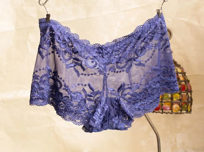 Women Panties SeamlessTransparent Sexy Lace Calcinha Women's Briefs Panty Underwear Women boyshorts M-XXXL5XL 2 (4)