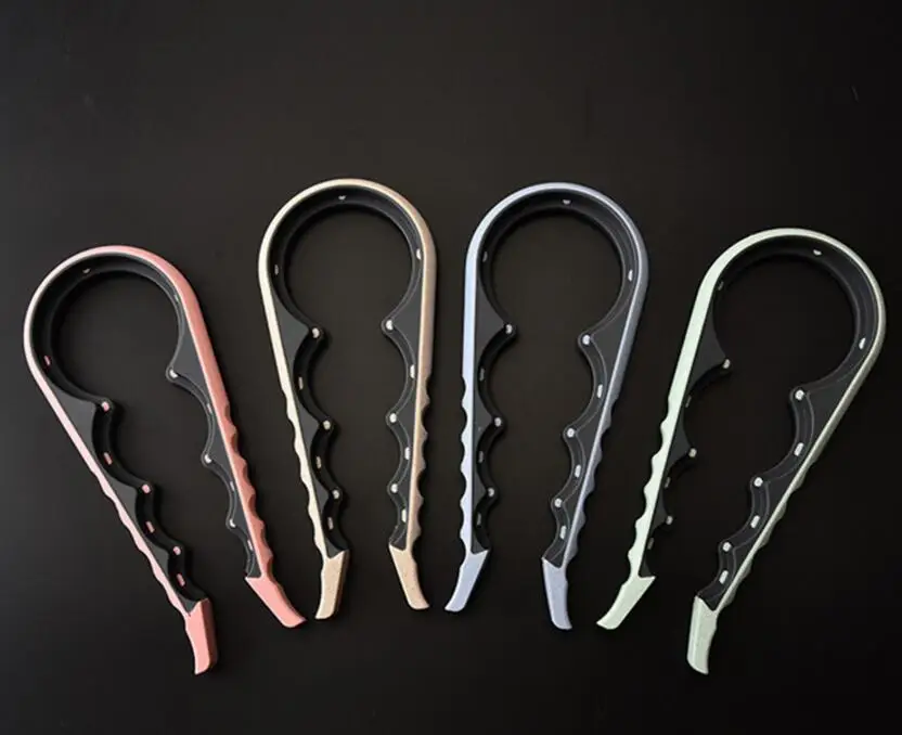 120pcs lot 85gs Lid Jar Opener 4in1 Handy Screw Cap Jar Openers Multi