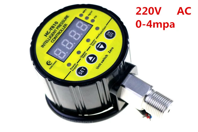 

220V AC 0-60mpa Pressure switch / air compressor switch / pump electronic pressure switch/electronic pressure switch