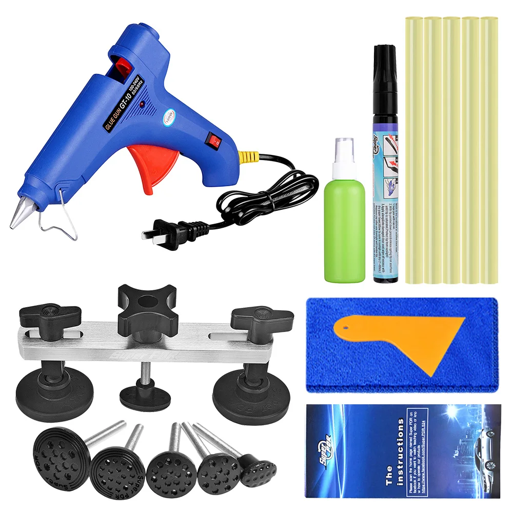 

Super PDR Dent Pullers Dent Removal Tools Mini Guns Hot Melt Glue Gun For Adhesive Glue Sticks Paintless Dent Repair Tools Auto