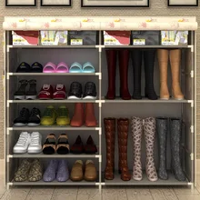 Simple minimalist entrance hall cabinet shoe multifunctional assembled rack locker lockers Specials