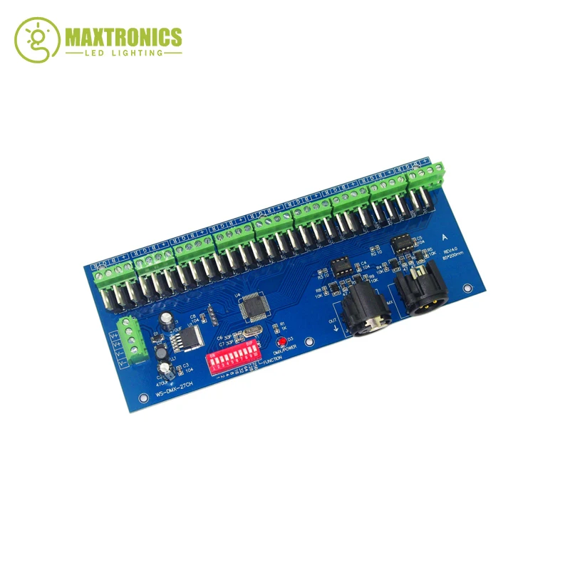 1 шт. 27 каналов 9 групп каждого канала макс. 3A DMX512 декодер для светодиодной ленты
