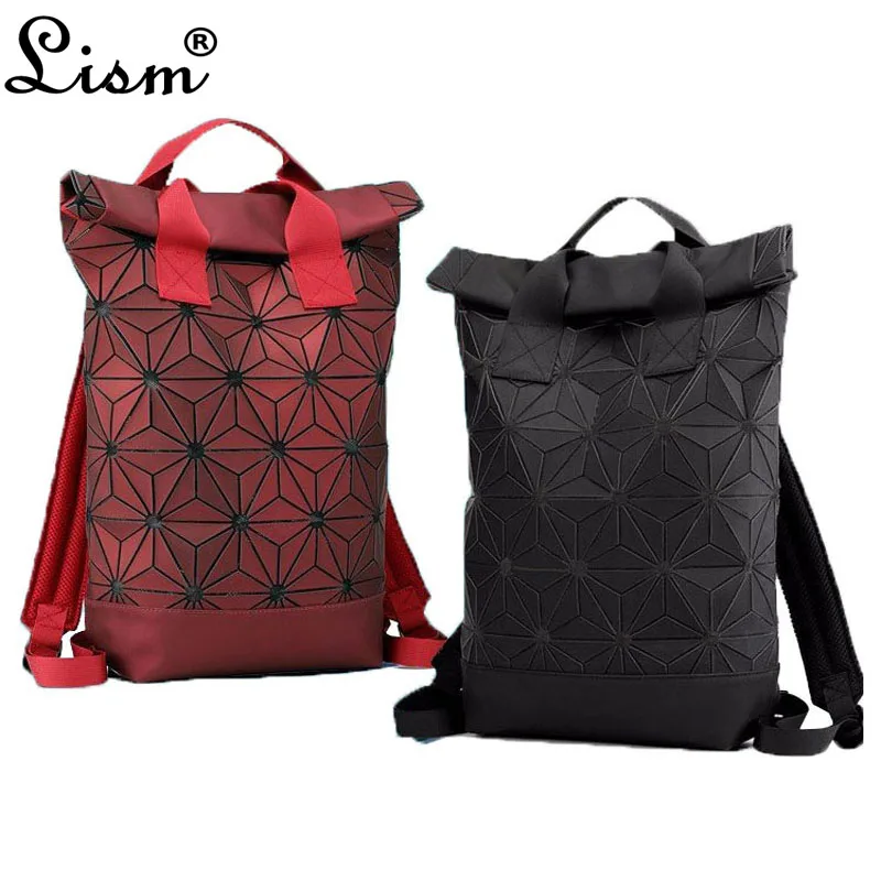 

Geometric segmentation backpacks Large-capacity lightweight avant-garde backpack high quality travel vacation essential