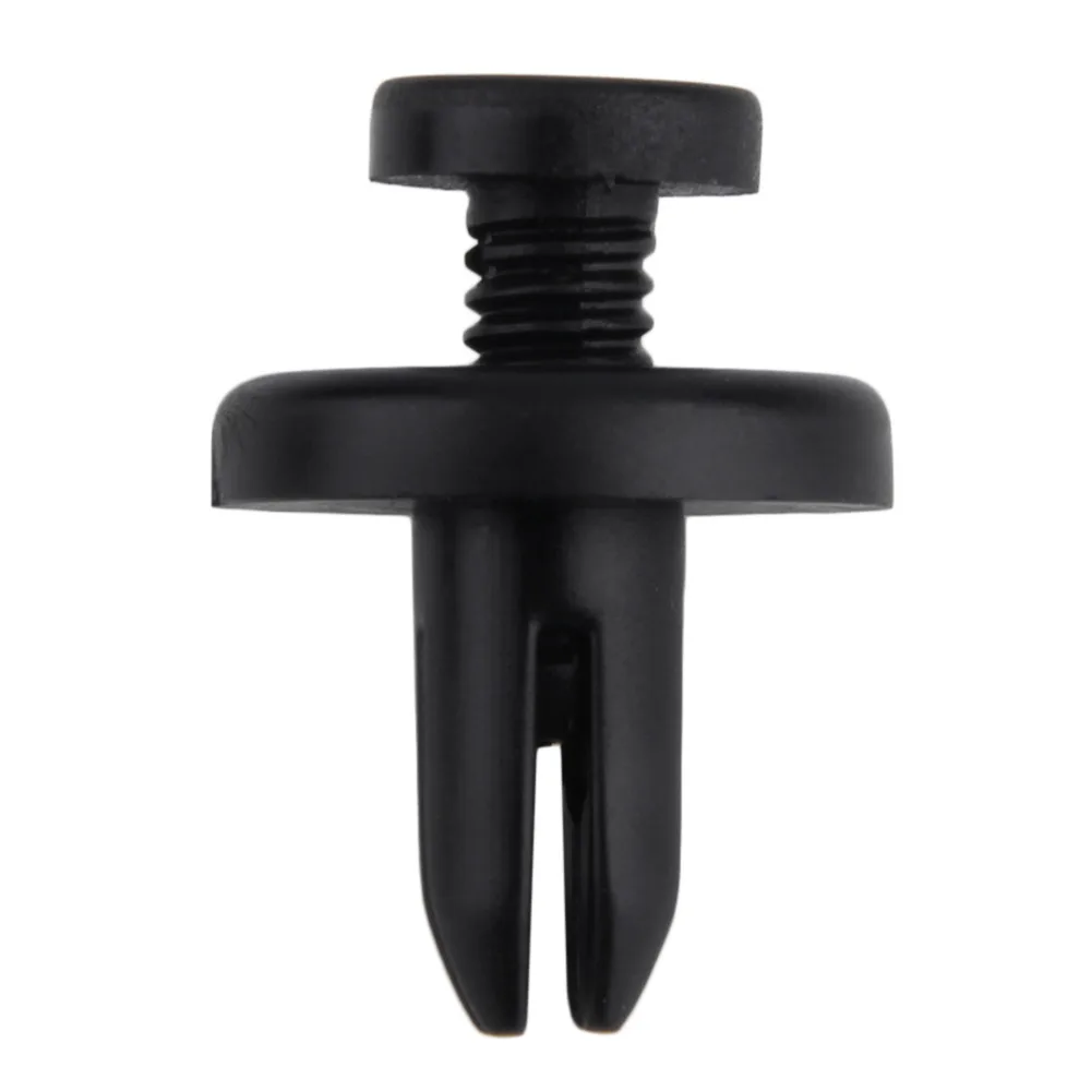 Plastic Screw Rivet Push Fit Panel Trim Clips Fixings Clips Black For