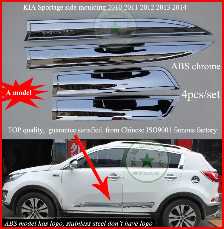 Buy for KIA SPORTAGE body moulding scuff plate/body