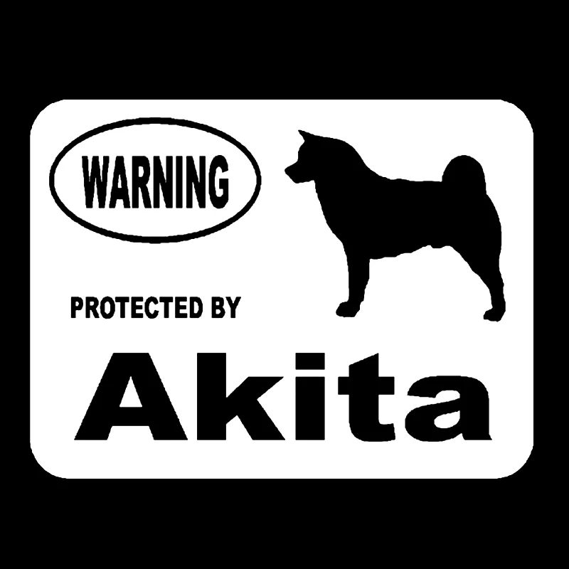 Автомобильный Стайлинг от Akita защищенный милый забавный автомобиль наклейки 14 5
