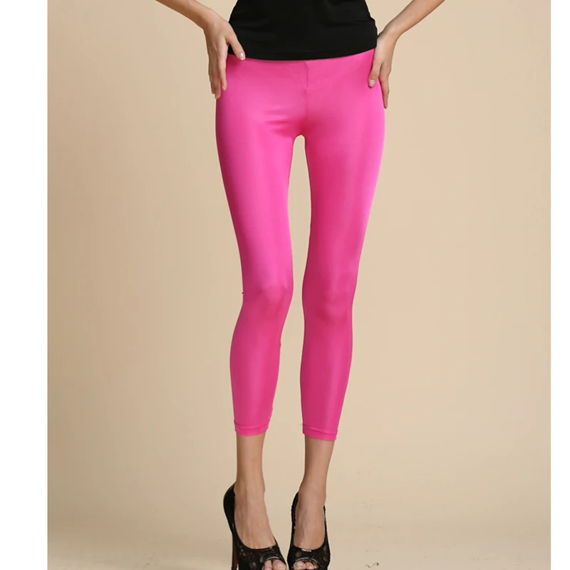 Женские шелковые брюки элегантные модные женские двухсторонние трикотажные шелковые брюки девять очков обтягивающие брюки-карандаш