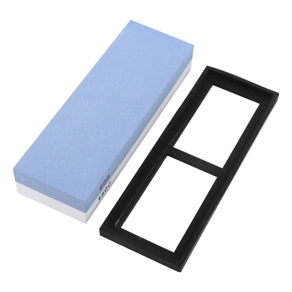 

1Pc Sharpening Stone Whetstone Blade Sharpener Abrasive Tools with Dual Sides 600# 1500# Grit