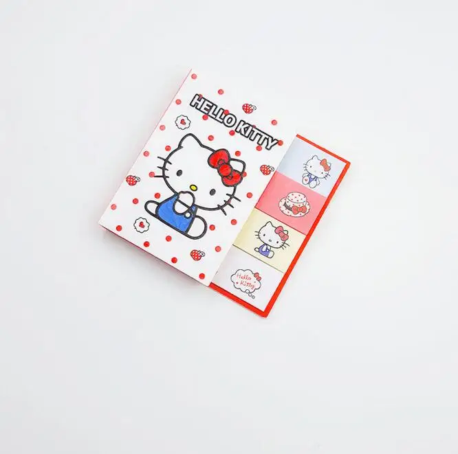 Kawaii корейский мультяшный Baymax Doraemon Totoro N times Sticky Memo Note Book Message Tab блокнот стикеры блокнот блокноты канцелярские принадлежности - Цвет: Hellokitty 2