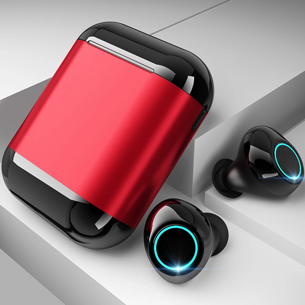Миниатюрная Bluetooth гарнитура S7 TWS наушники беспроводные стереонаушники с