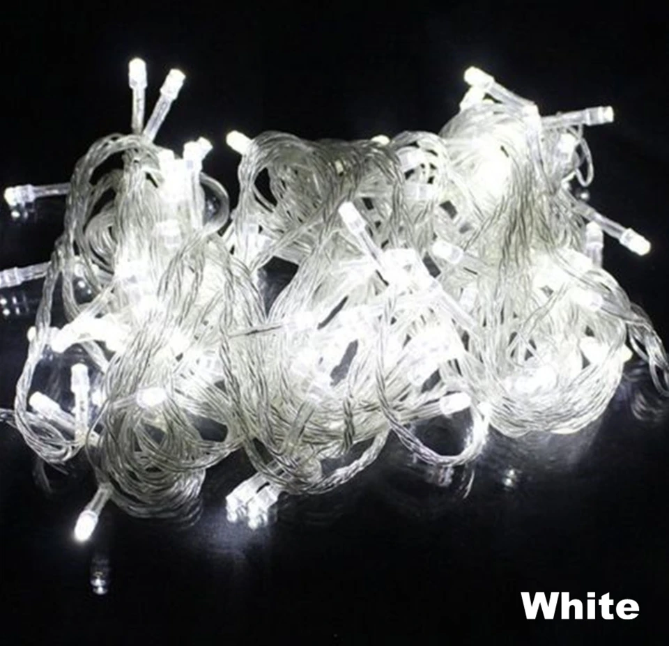KZKRSR 10M 20M 50M AC220V 110V Led Holiday String Lights Decor for Xmas Garland Wedding Christmas Outdoor Waterproof Fairy Light KZKRSR 10M 20M 50M AC220V 110V Led Holiday String Lights Decor for Xmas Garland Wedding Christmas Outdoor Waterproof Fairy Light