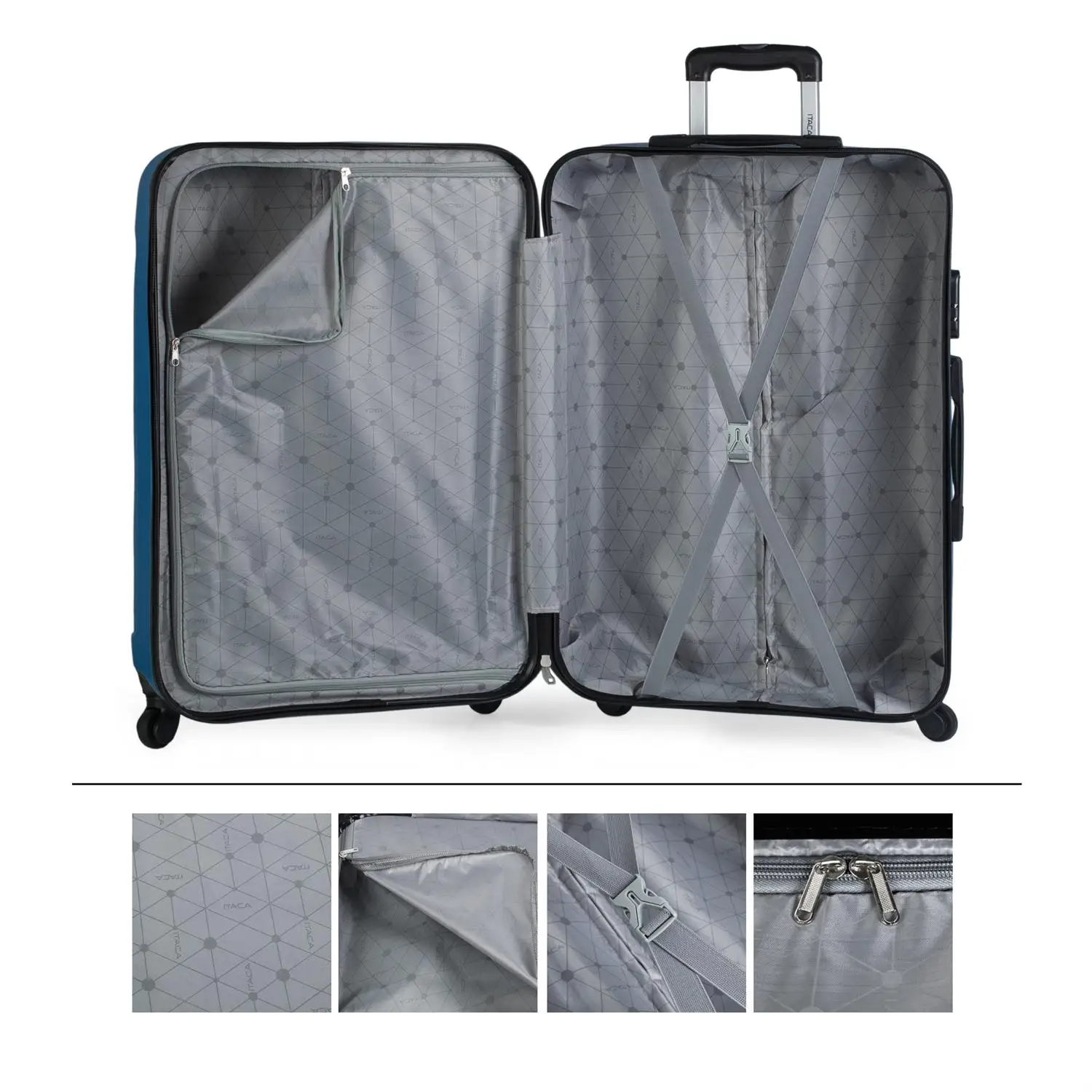 ITACA Havel Suitcase 63 Centimeters