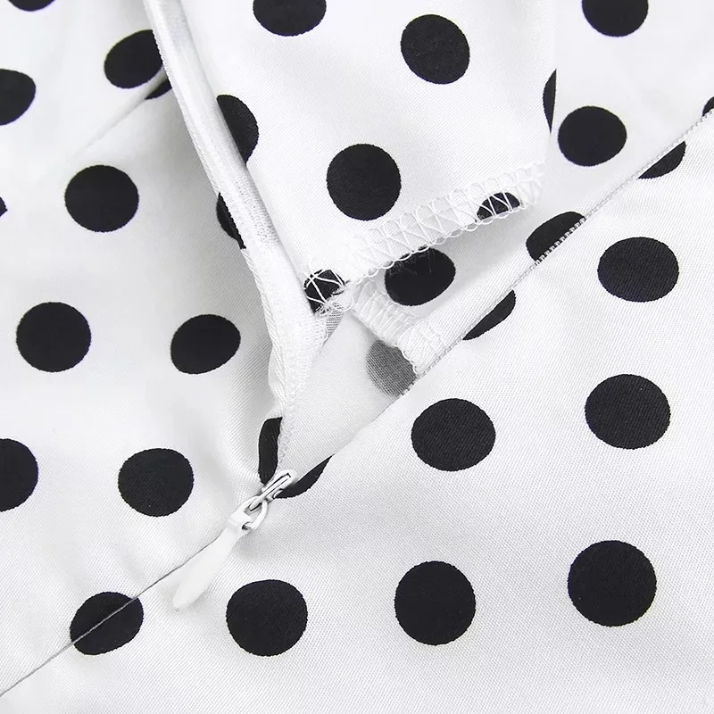 2018 Women Boat Neck Dress Black Dot Print Dressmaternity Maternity Summer Dresses Sexy Woman with Zipper for Pregnancy Dress 2018 Women Boat Neck Dress Black Dot Print Dressmaternity Maternity Summer Dresses Sexy Woman with Zipper for Pregnancy Dress