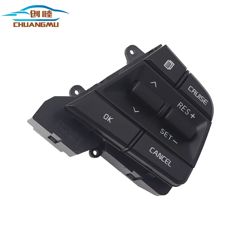 

CHUANGMU For Hyundai Elantra AD 1.6l Car Bluetooth Phone Cruise Control Steering Wheel Buttons Pad Switch Black