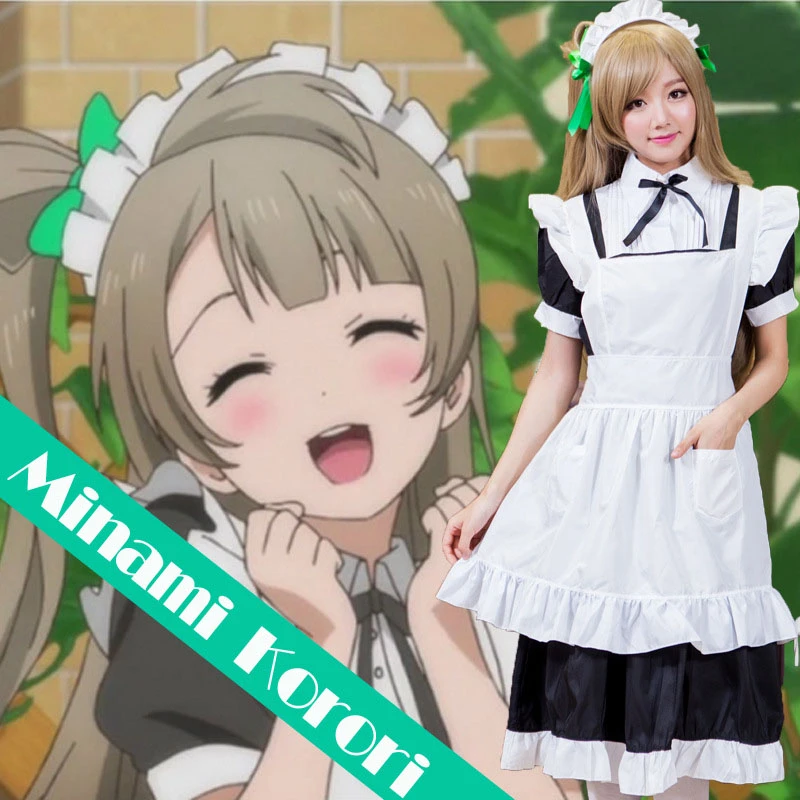 Japanese Anime Love Live Wonder Zone Minami Kotori Cosplay Costume Maid Dress Role Playing Uniform Halloween Gift Fancy Party Cosplay Costume Maid Dress Minami Kotori Cosplaykotori Cosplay Aliexpress