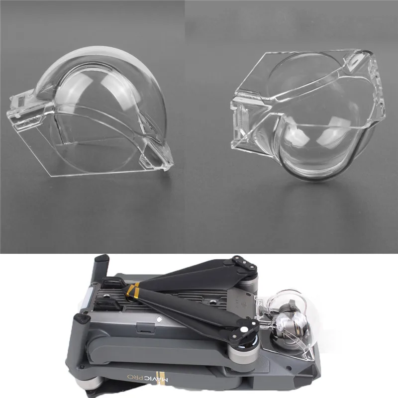 Lens Hood HD Gimbal Camera Protector Transparent Cap Cover for DJI MAVIC PRO Quadcopter Drone accessories