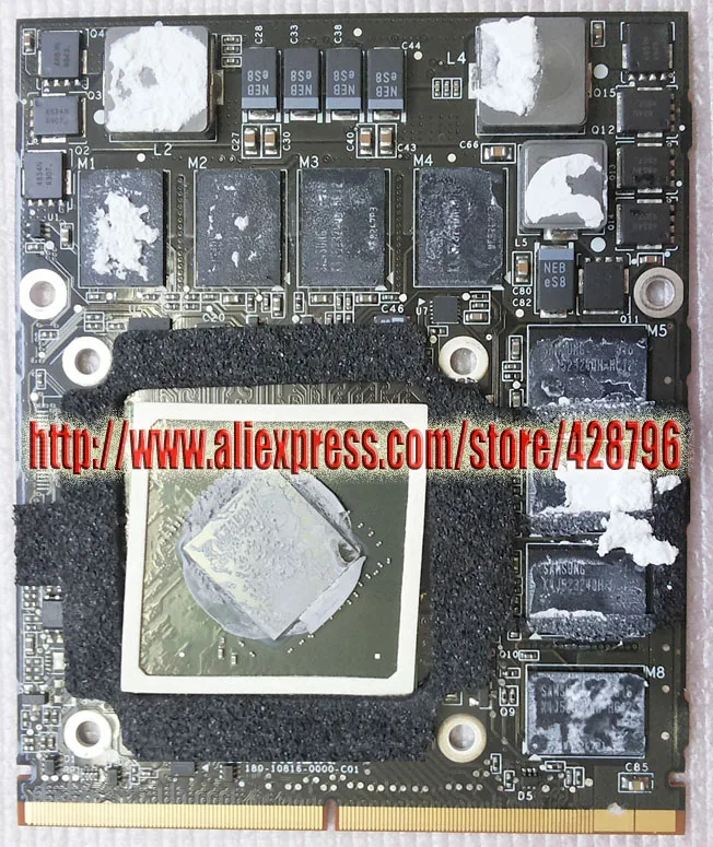 180-10816-0000-C01 661-4490 Nvidia Geforce GT130 512 М Графика видео карты Для Imac A1225 24 "2,93G/3,06G, Mb420, нет радиатора