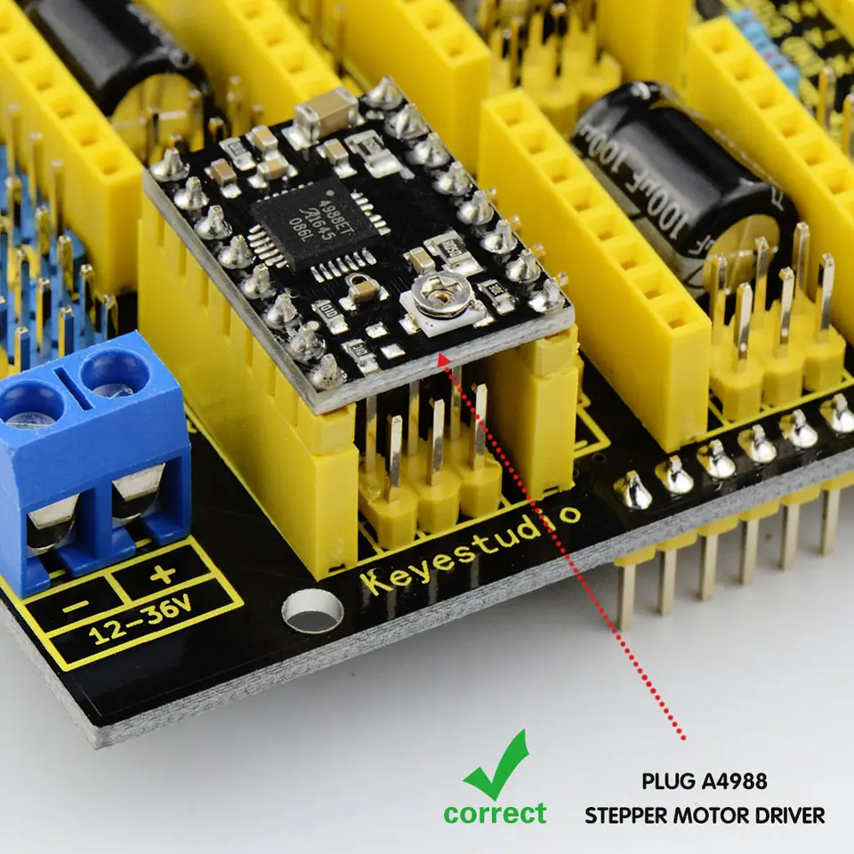 keyestudio CNC shield V3 Engraver for Engraving Machine Programming DIY Board image 5