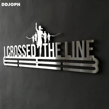 Sport medal hanger for girl Marathon medal display rack Stainless steel medal holder hold 32~45 medals